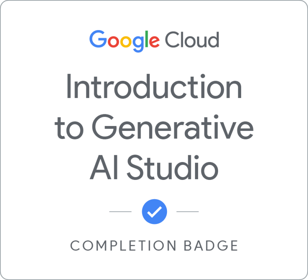 Introduction to Generative AI Studio — Google Cloud