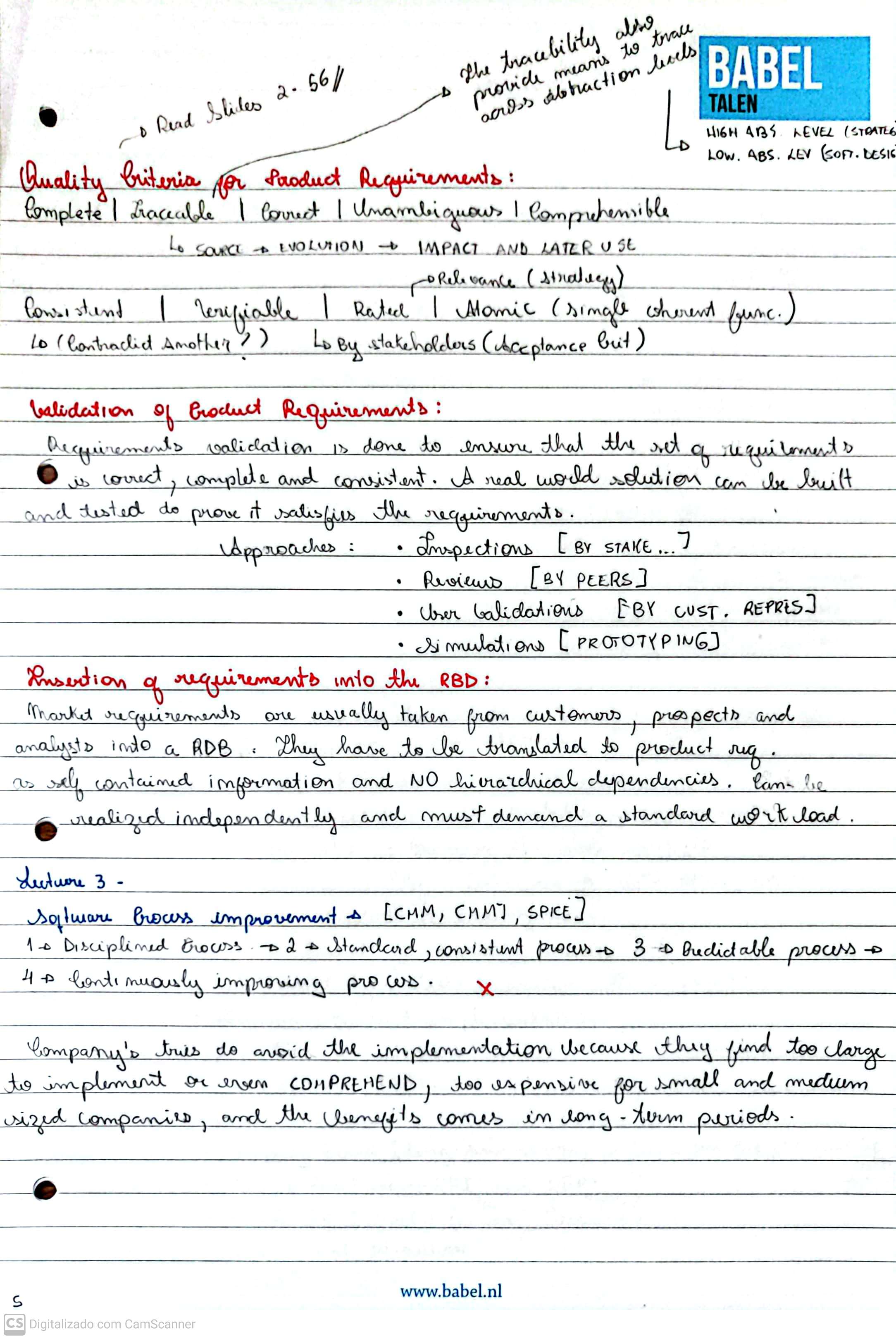 Página de caderno com anotações manuscritas